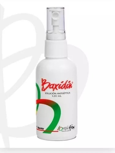 Spray Antiséptico Baxidin 120ml - Unidad a $29300