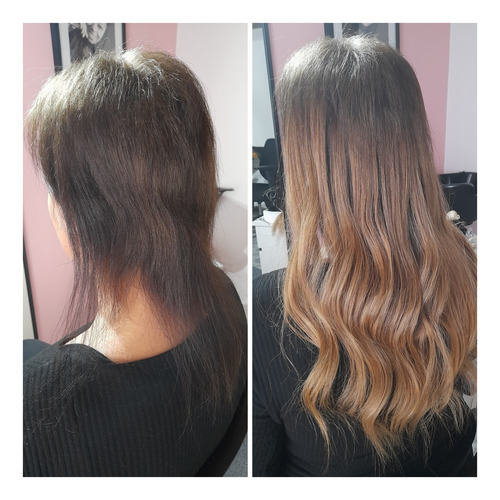Colocación De Extensiones (cortinas Y Mechas) Cosidas