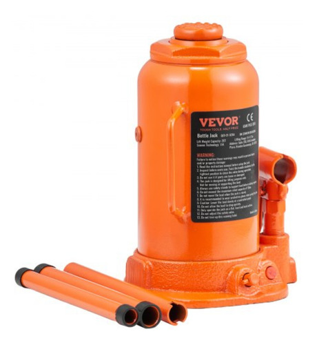 Macaco Hidraulico Laranja Para 4 Ton.elevação Max.35cm Vo6