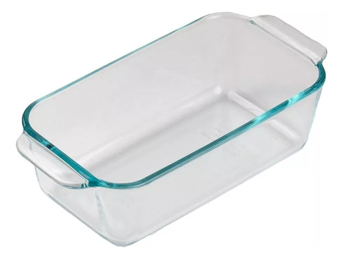 Budinera Molde Pan De Vidrio Pyrex Basics 1,4 Litros H