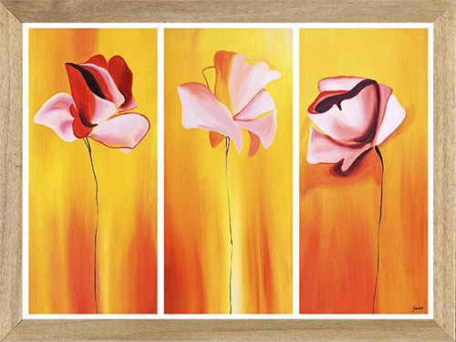 Flores Cuadros Posters Pintura Arte         M802