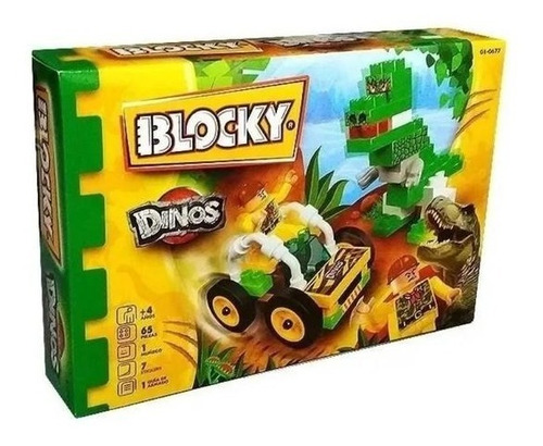 Blocky Dinos X65 Piezas (7187)