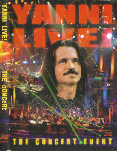 Yanni Live! The Concert Event Dvd Original