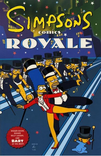 Libro Simpsons Comics Royale-inglés