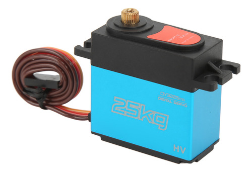 Servomotor Digital, 25 Kg, Impermeable, Engranaje Metálico,