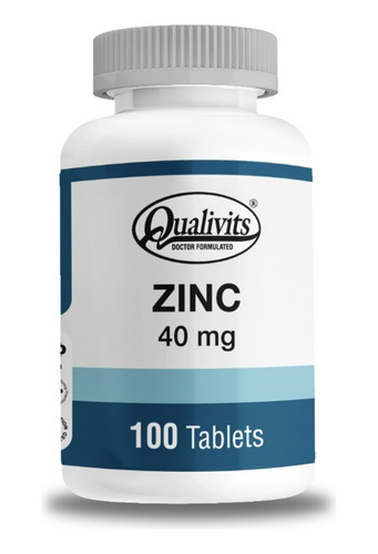 Zinc Qualivits 40 Mg X 100 Tabletas