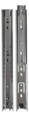 Kit 12 Corrediças Telescópicas 30cm 25kg Para Gaveta 6 Pares