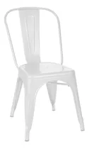 Comprar Silla Diseño Industrial Apilable Garden Life Tolix De Acero Cantidad De Sillas Por Set 1 Color De La Estructura De La Silla Blanco