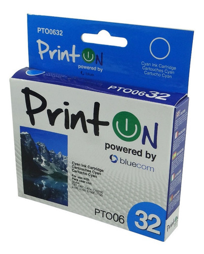 Cartucho De Tinta Epson Stylus C67 Cx3700 Printon 