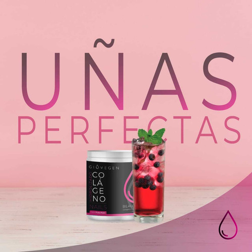 Imagen 3 de 7 de Giovegen Nails - Colágeno Hidrolizado Bebible Para Las Uñas