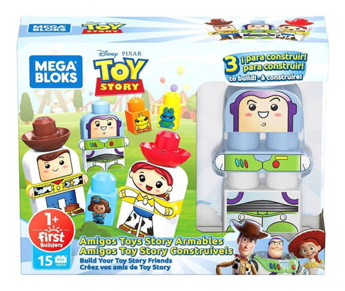 Mega Bloks Toy Story Amigos Armables 15 Piezas
