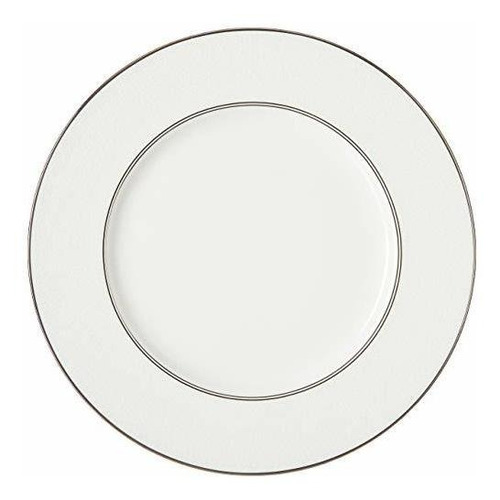 Kate Spade Cypress Point Accent Plate, 1.05 Lb, White