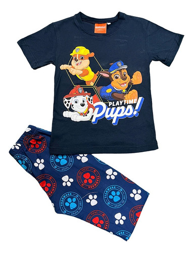 Pijama Niño Paw Patrol Chase Marshall