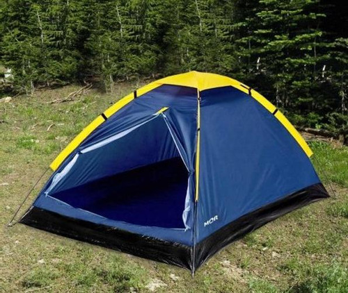 Kit Barraca Iglu 2 Pessoas + Colchão Solteiro Inflável - Mor
