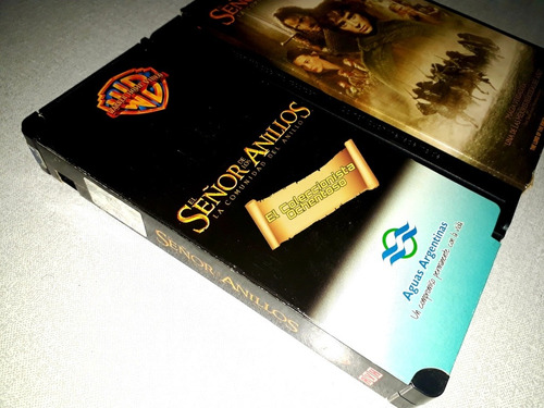Señor De Los Anillos La Comunidad Del Anillo Vhs