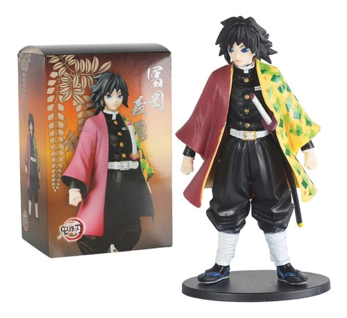 Figura Demon Slayer-giyu Tomioka Kimetsu No Yaiba 16cm Impor