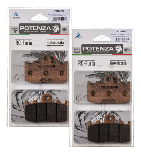 Kit Pastilha Potenza Sint Dianteira Bmw K1300gt K 1300 972rc