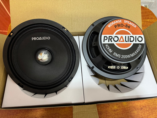 Medios 6 Pulgadas Proaudio S6 400watts