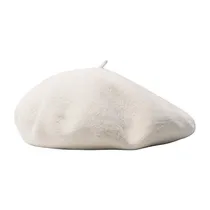 Comprar Gorros Sombreros Y Boinas De Lana Boina Blanca Talla Única