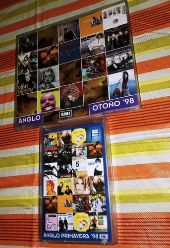  Cd Anglo Otoño 98 Y Cassette Anglo Primavera 98