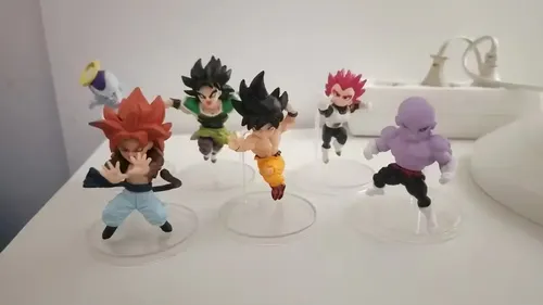 Set 6 Figuras Dragon Ball Super 8 Cm Giren Ssj 4 Fusion K78