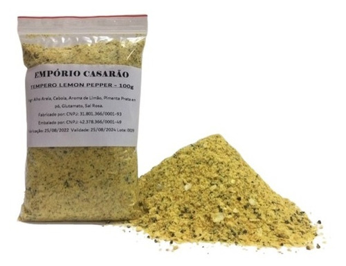 Tempero Lemon Pepper 100g