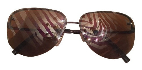 Lente Sol Dolce & Gabbana Dg128s Zebra Aviator Semi Al Aire