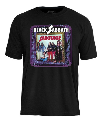 Camiseta Black Sabbath Sabotage