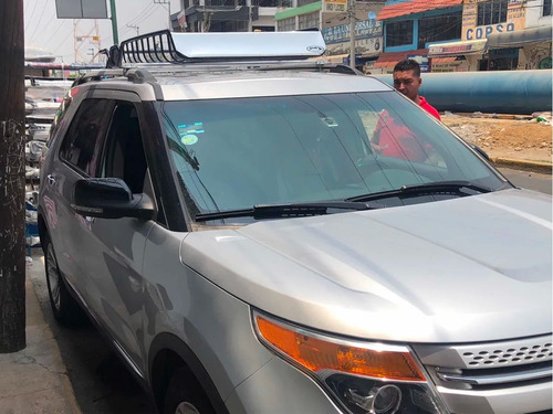 Canastilla De Acero Univ Para Camionetas Negro