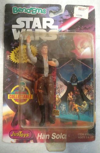 Han Solo Bend Ems - Just Toys 1993