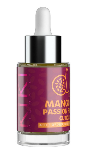 Aceite Restaurador Cutículas Mango & Passion Fruit 30ml Kiki