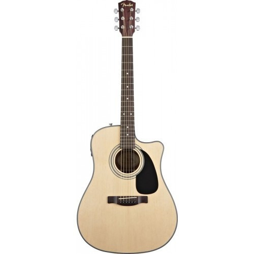  Guitarra Electroacústica Metálica Fender Cd-100ce