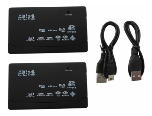 Mini Lector Tarjeta Memoria Usb 2.0 26 1 Plug And Play Para