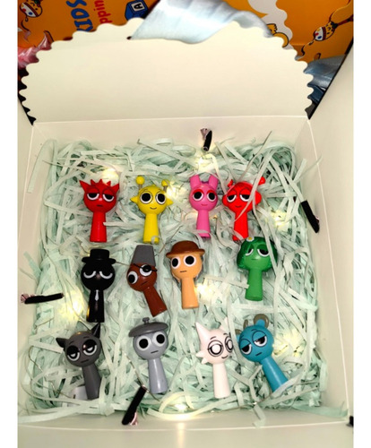 . Colección De Juguetes Incredibox Sprunki En 12 Piezas