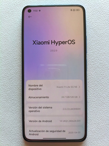 Xiaomi 11 Lite 5g Ne Azul 6gb + 128gb Dual Sim Libre Azul Acero (Usado)