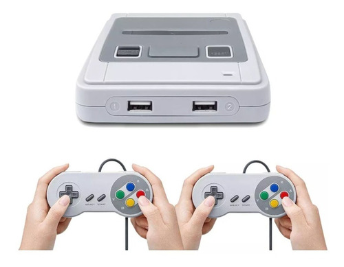 Imagen 1 de 7 de Mini Consola De Videojuegos Retro 2 Controles