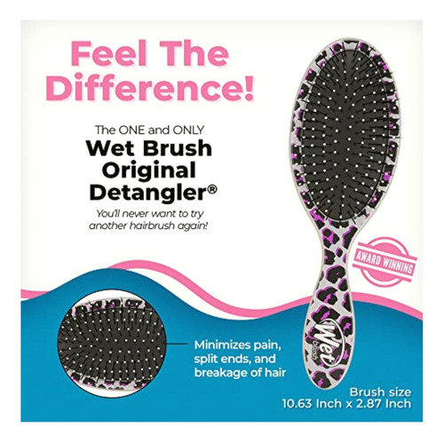 Wet Brush, The Original Detangler, Safari, Cepillo