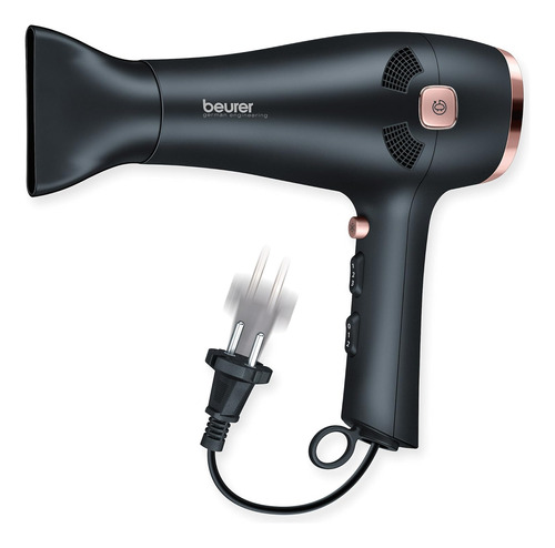 Beurer Hc55 - Secador De Pelo Con Sistema Recogecable, 2000w