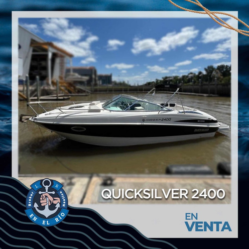Imagen 1 de 11 de Quicksilver 2400 Año 2015 Con Volvo 270 Hp Y Pata Duoprop