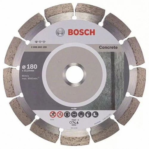 Disco Diamantado Segmentado 7 Pulg Bosch 2608602199