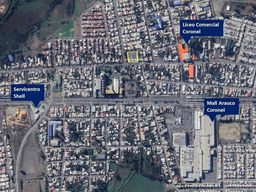 Céntrico Terreno 1680 M2 En Villa Mora, Coronel