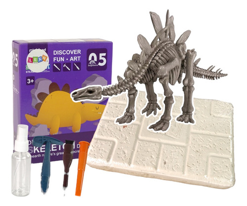 Kit De Excavación Juego Didáctico Paleontólogo Dinosaurio
