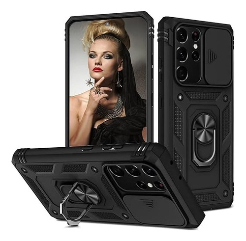 Funda Para Samsung  Uso Rudo Con Doble Proteccion De Camara