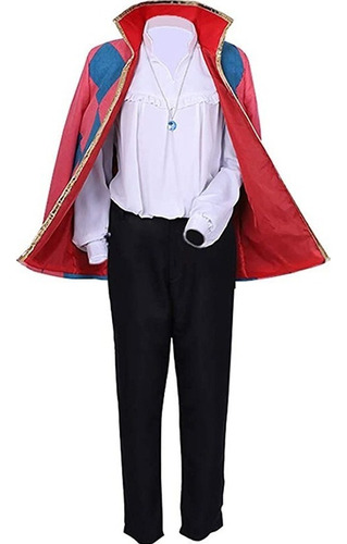 Disfraz Cosplay Howl's Moving Castle Howl Halloween Hombre