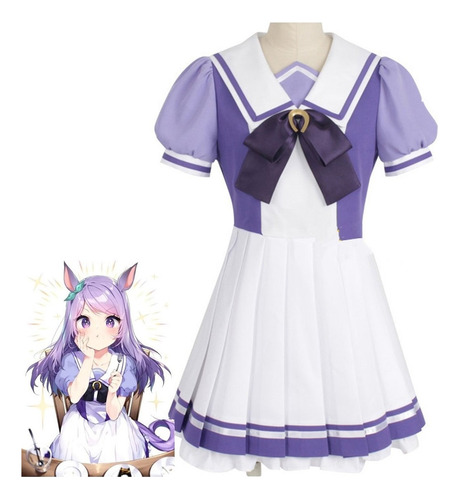 Pretty Derby Cosplay Mejiro Mcqueen School Uniforme Anime