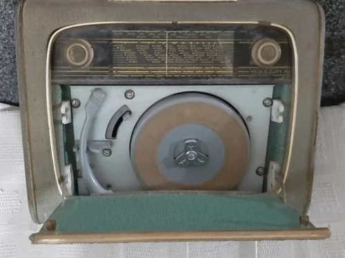 Radio Antigua Mascot Duo Noruega C/ Gramófono Etc. (Usado)