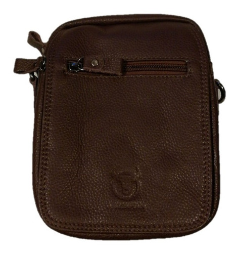 Bolso Cuero 100% / Morral Cuero Genuino Bull Captain