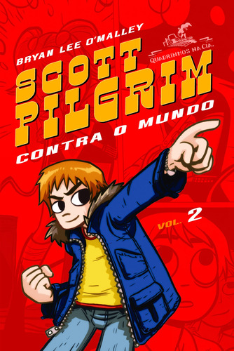 Scott Pilgrim contra o mundo, vol.2, de Malley, Bryan Lee. Editora Schwarcz SA, capa mole em português, 2010