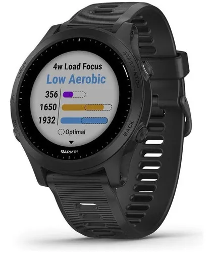 Smartwatch Garmin Forerunner 945 Gps Triathlon Running Music Negro Negro Negro