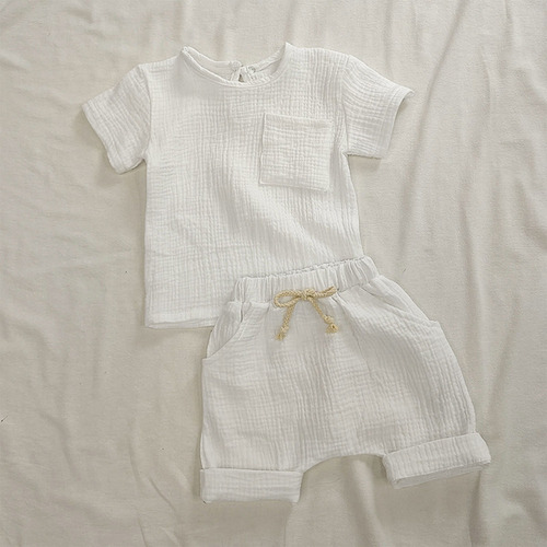 Trajes De Algodón Y Lino For Niños Y Niñas.